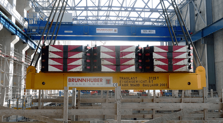 Test load beams
